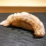 丸萬寿司 - 握り　喉黒 炙り