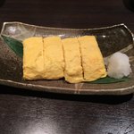 肉そば居酒屋まる文 - 出し巻き卵