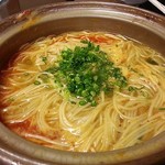 御食事処 なかや - 〆の鍋ラーメン