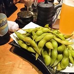 個室居酒屋　東京燻製劇場 - 枝豆が主食