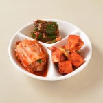 Assorted kimchi