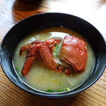 妙見石原荘 食菜石蔵 - 絶品！！ヤマタロウガニの味噌汁