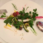 レストラン・モリエール - サラダ（混ぜたあと）
