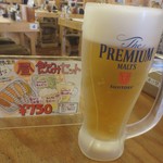 屋台居酒屋 大阪 満マル - 生ビール