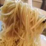 76474786 - 茹で時間1分の麺！（追い煮干し）