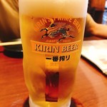 Junkei Nagoya Kochin Honkaku Sumiyaki Toriichi - ビール