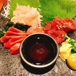 Junkei Nagoya Kochin Honkaku Sumiyaki Toriichi - 赤鶏刺身４種盛り合わせ