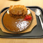 Indonoru - 鉄板ロースとんかつカレー￥980