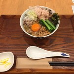 麺屋 猪一 離れ - ひっぱり出汁そば（900円）