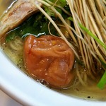 中華そば 一休 - 南高梅