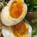 中華そば 一休 - 煮卵