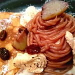 ブレッツカフェクレープリー - クレープモンブラン