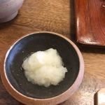 そば切り 蕎香 - 辛味大根を加えるとこれも美味い