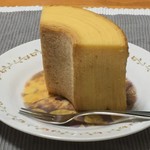 治一郎 - 【料理】高さのあるバウムクーヘン！！