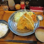 居酒屋まめぞ - アジフライ定食