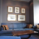 パノラミックレストラン ル・ノルマンディ - こちらで席の用意ができるまで待たせていただきました