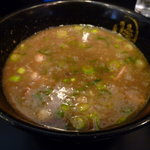 つけ麺無心 - 豚骨つけ汁（H23.4）