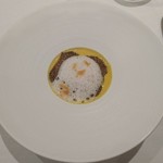 レザンファン ギャテ - バターナッツのポタージュ、シナモン風味のニョッキ