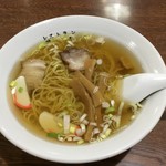 わかたけ中華レストラン - ラーメン(450円）は、あっさり中華そば。こってりの中で貴重な存在です！