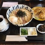 温玉ぶっかけ（大盛・温）＋天盛りセット（９９０円）