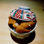 銀座 盡 - 馬糞雲丹と烏賊