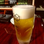 Sumibi Yaki Horumon Fuxu - 【2017.11.15(水)】生ビール380円