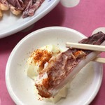 二葉屋 - イカ鉄板焼(税込650円)(2017.11現在)