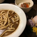 つけ麺一燈 - さんまそば(濃厚)(2)