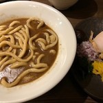 つけ麺一燈 - さんまそば(濃厚)(2)