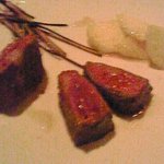 SALONE 2007 - 藁で燻した和牛ハラミのアッフミカート