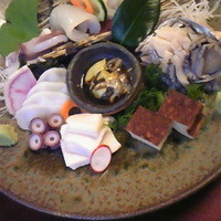 伊勢鮨 - ツマミを盛り合わせてもらいましたぁ☆