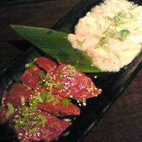 天空焼肉 星遊山 - ホルモンとハツ。