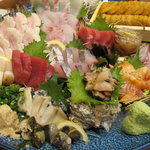 こばやし水産 - お刺身盛り合わせ　でっかーい！４人前