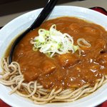 名代 富士そば - カレー蕎麦　420円