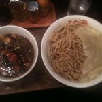 ラーメン凪　炎のつけめん - 炎のつけめん850円＋大盛200円