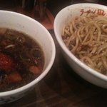 ラーメン凪　炎のつけめん - 炎のつけめん850円＋大盛200円