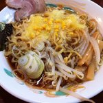 変わりらーめんさくらんぼ - チーズラーメン醤油味