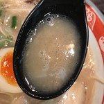 呼び戻しとんこつ 光四郎 - スープ最高( › ·̮ ‹ )