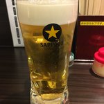 呼び戻しとんこつ 光四郎 - 生ビール