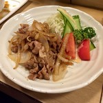 すみれ - 豚ばら肉しょうが焼