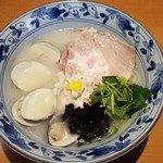 㐂九八 - 鯛とハマグリの中華そば８５０円