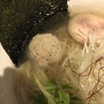 La らぁ麺 ニコル - 鶏塩SOBA。
                                美味し。