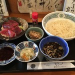 冨がし - ★稲庭うどんセット・鮪（900円）★