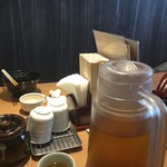 新橋　岡むら屋 - 卓上