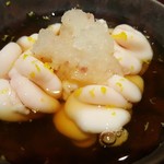 馳走 啐啄一十  - ④真鱈の白子(新潟県佐渡島)、ポン酢浸し