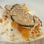馳走 啐啄一十  - ⑯サマートリュフ(イタリア産)ご飯新イクラがけ(プレーン)