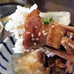 Hidagyuu Kurobuta En Kuroya - 豚野郎丼!豚の蒲焼