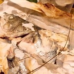 松江の味 郷土料理 出雲 川京 - スズキの奉書焼き