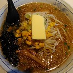 Darumayaramen - 塩バターらーめん大盛り750円