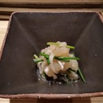 鮨 巳之七 - ふぐのたたき。これ美味しい。